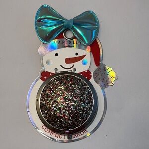 Danielle Creations Compact Mirror Holiday Glitter Gift